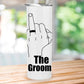 The Groom Personalized Metal Tumbler