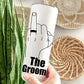 The Groom Personalized Metal Tumbler