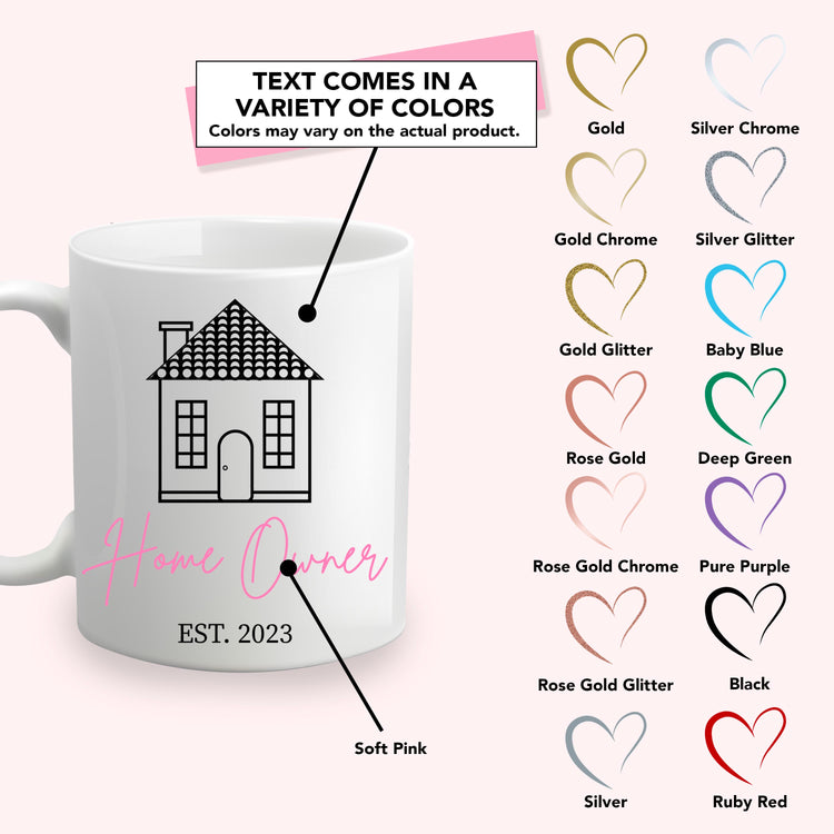 New Homeowners Personalized Mug (15 oz. Ceramic Mug) House Warming Gift