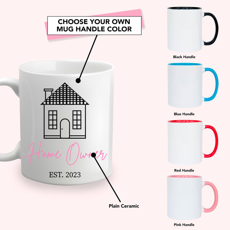 New Homeowners Personalized Mug (15 oz. Ceramic Mug) House Warming Gift