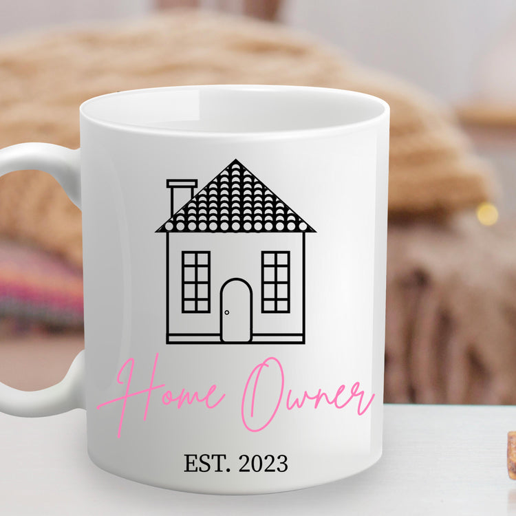 New Homeowners Personalized Mug (15 oz. Ceramic Mug) House Warming Gift