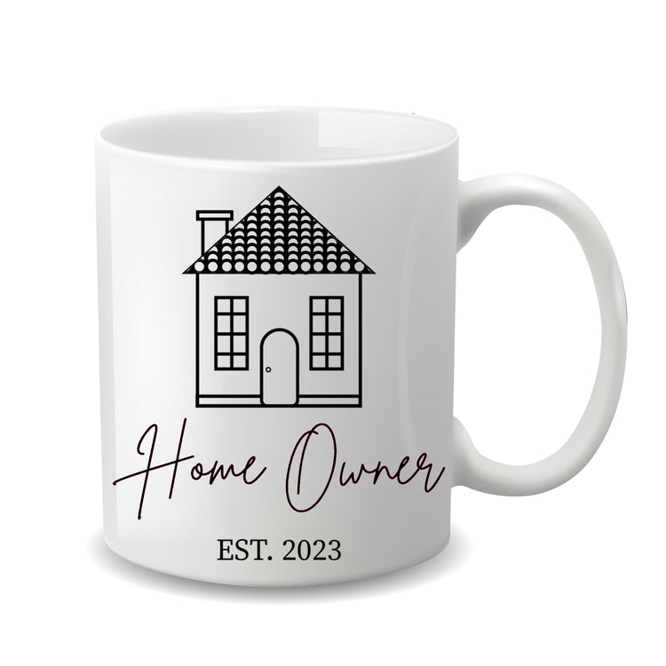 New Homeowners Personalized Mug (15 oz. Ceramic Mug) House Warming Gift