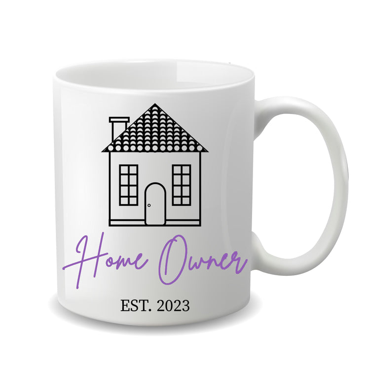 New Homeowners Personalized Mug (15 oz. Ceramic Mug) House Warming Gift