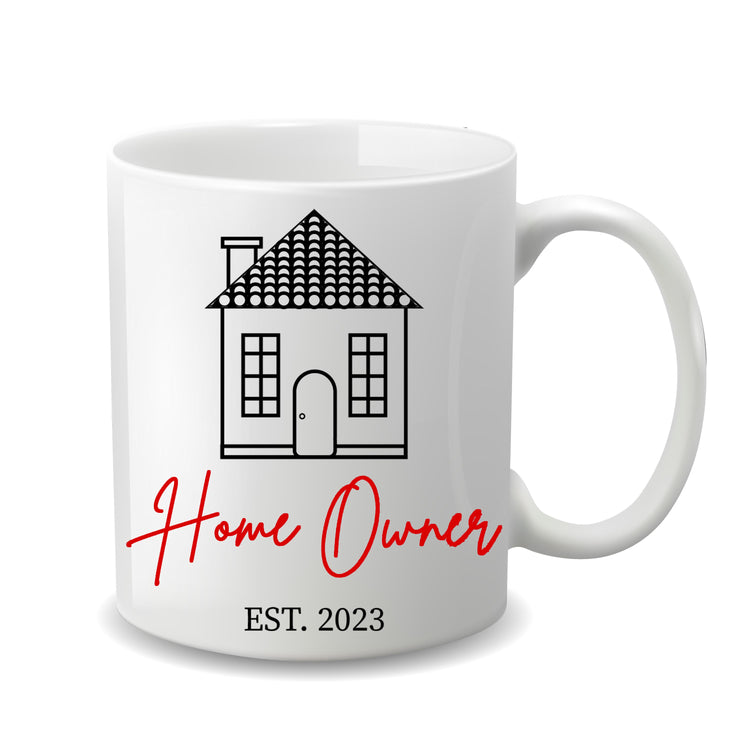 New Homeowners Personalized Mug (15 oz. Ceramic Mug) House Warming Gift