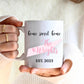 Home Sweet Home Personalized Coffee Mug - Housewarming Gift