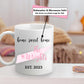 Home Sweet Home Personalized Coffee Mug - Housewarming Gift