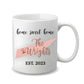 Home Sweet Home Personalized Coffee Mug - Housewarming Gift