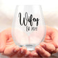 Wife & Hubby Est. Glass Set