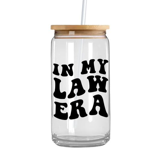 In My Law Era Custom Iced Coffee Cup