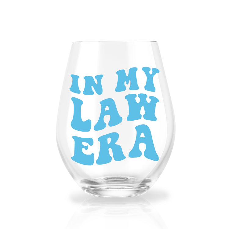 In My Law Era Stemless Wine Glass