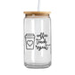 Instant Teacher Just Add Coffee - Iced Coffee Glass Can Tumbler