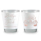 Just Married 1.5 oz. Shot Glasses Custom Wedding Favors