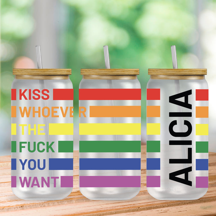 Pride Day Iced Coffee Cup