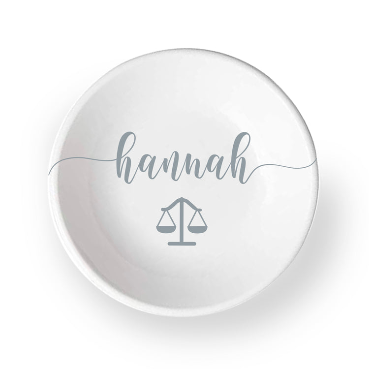 Custom Law Jewelry Dish