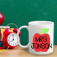 Personalized Ceramic Teacher Coffee Mug