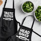 Head Baker & Taste Tester - Custom Kids and Adult Apron Set