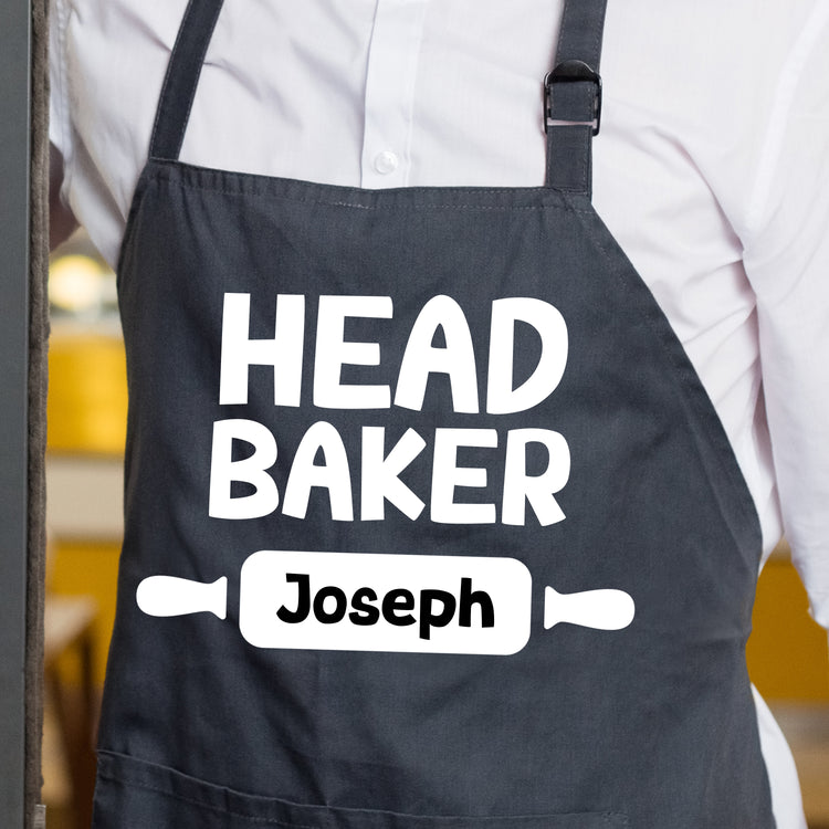 Head Baker & Taste Tester - Custom Kids and Adult Apron Set