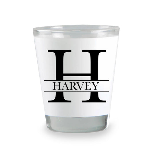 Personalized Monogrammed Shot Glasses (1.5 oz.)