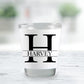 Personalized Monogrammed Shot Glasses (1.5 oz.)