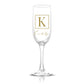 Personalized Monogrammed Champagne Flute