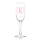 Personalized Monogrammed Champagne Flute