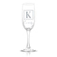 Personalized Monogrammed Champagne Flute