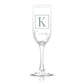 Personalized Monogrammed Champagne Flute