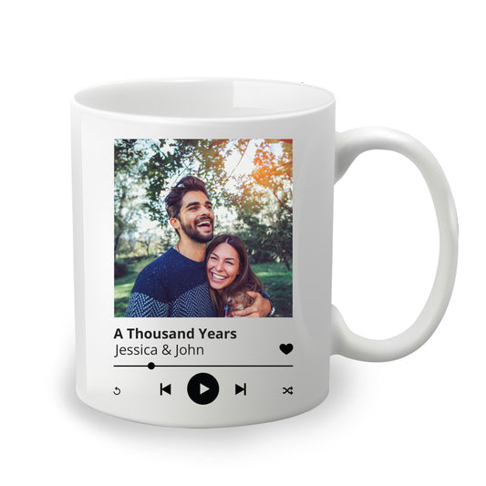 Personalized Photo Music Mug