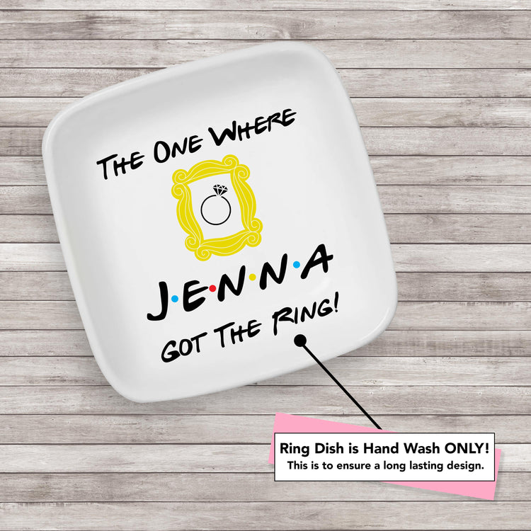 The One Where ... Custom Friends Inspired Ring Dish