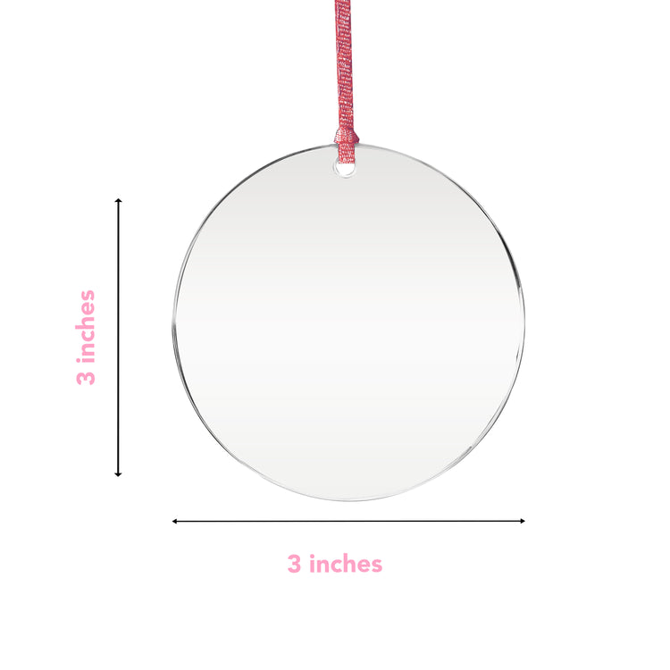 Baby's Footprint - Personalized First Christmas Ornament