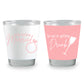 Custom Bachelorette Party Shot Glass