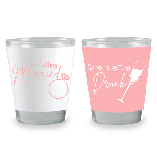 Custom Bachelorette Party Shot Glass