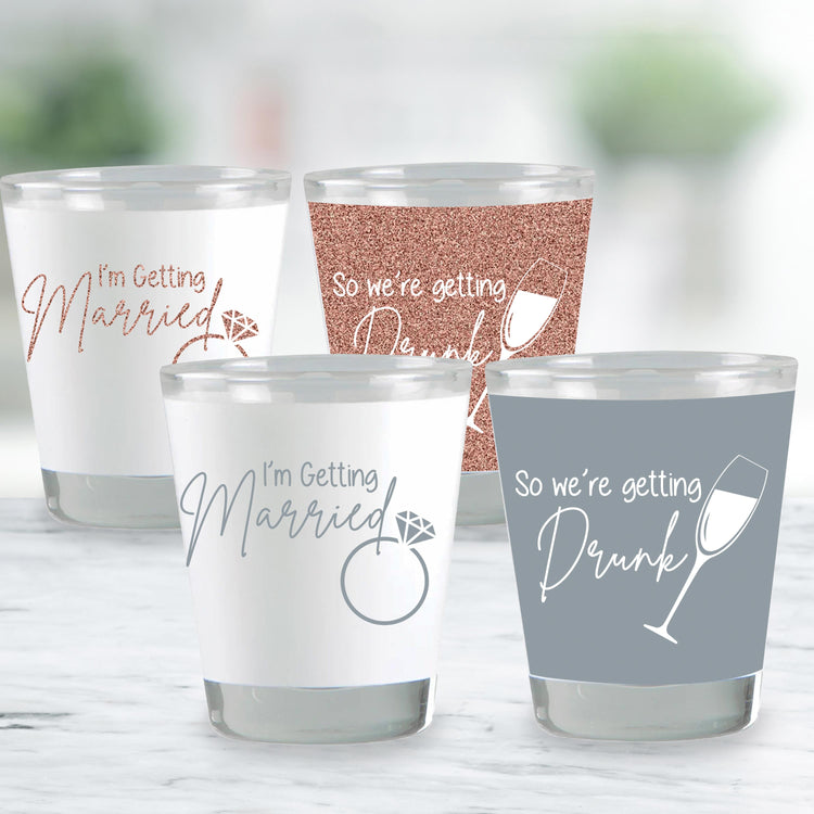 Custom Bachelorette Party Shot Glass