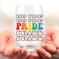 Pride Day Stemless Wine Glass