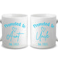 Promoted to Auntie (Or Uncle) Mug- Personalized Birth Announcement Gift