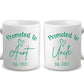 Promoted to Auntie (Or Uncle) Mug- Personalized Birth Announcement Gift