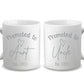 Promoted to Auntie (Or Uncle) Mug- Personalized Birth Announcement Gift