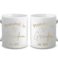 Promoted to Grandparents - Personalized Mug