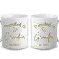 Promoted to Grandparents - Personalized Mug