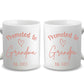 Promoted to Grandparents - Personalized Mug