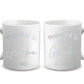 Promoted to Grandparents - Personalized Mug