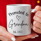 Promoted to Grandparents - Personalized Mug