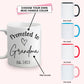 Promoted to Grandparents - Personalized Mug