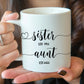 New Aunt Mug for Pregnancy Announcement