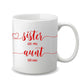 New Aunt Mug for Pregnancy Announcement