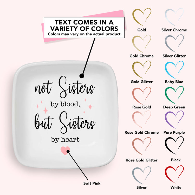 Sisters by Heart Custom Jewelry Dish