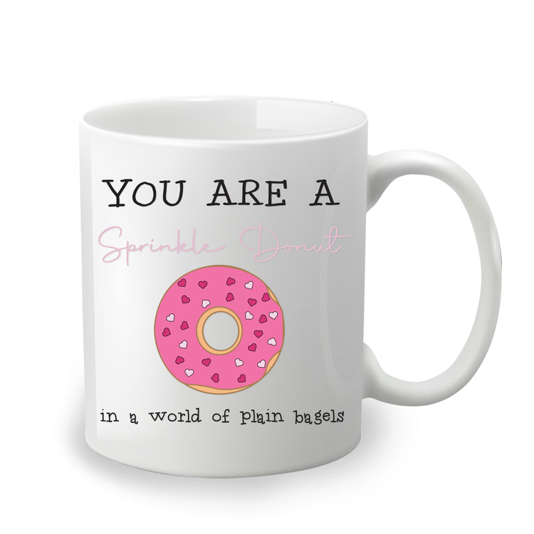 Sprinkle Donut Personalized Mug