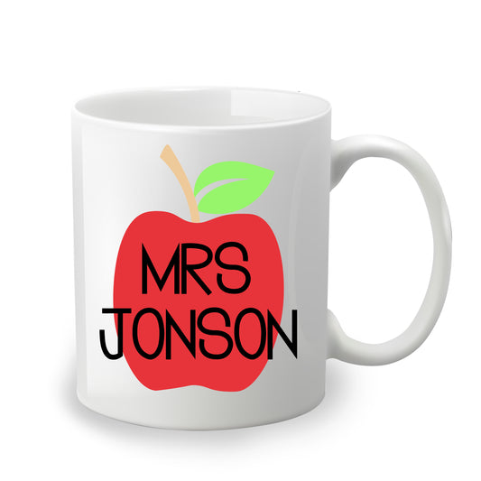 Personalized Ceramic Teacher Coffee Mug