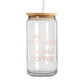 Instant Teacher Just Add Coffee - Iced Coffee Glass Can Tumbler