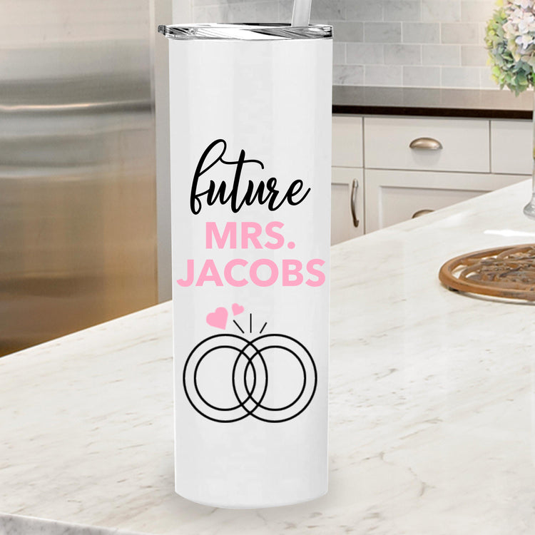 Future Mrs. Personalized Metal Tumbler